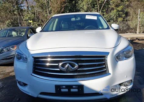 2013 Infiniti Jx35 z USA, uszkodzony, nr VIN 5N1AL0MM2DC313673